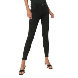 FRAME Le Skinny de Jeanne mid-rise Black  jeans size 24